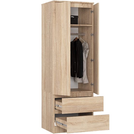 SZAFA STAR S 60 cm 2 TÜREN 2 SCHUBLADEN PK SONOMA