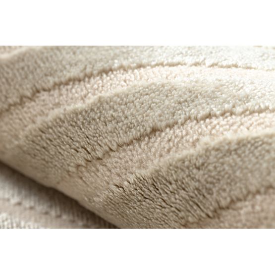 Teppich BALANCE 1503 taupe - Geometrisch, strukturell, glamourös