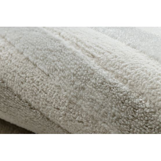 Teppich BALANCE 1921 Creme - Geometrisch, strukturiert, glamourös