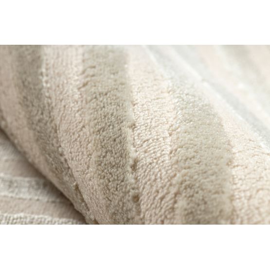 Teppich BALANCE 1921 taupe - Geometrisch, strukturell, glamourös