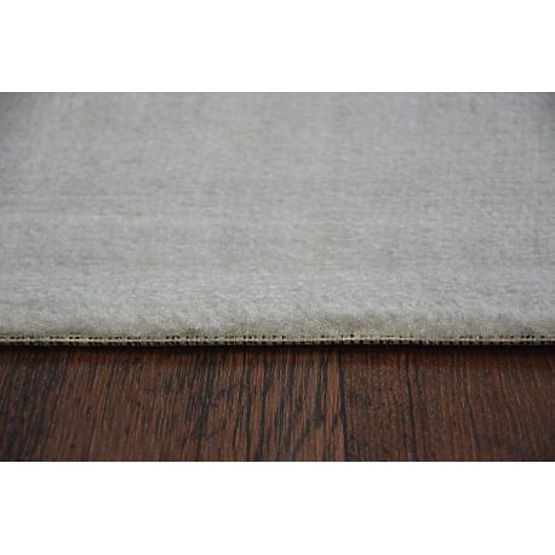 Teppich SCANDI 18281/652- Blätter grau creme