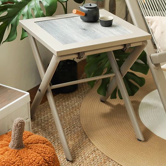 Terrassenmöbel-Set CHILL SAND Liegestühle und Tisch