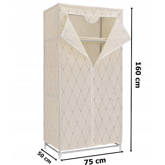 Textilschrank Gaja Vitto - Beige