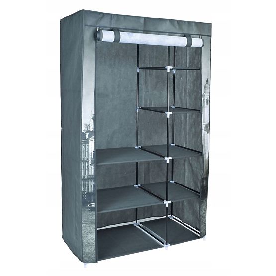 Textilschrank mit Druck Venice