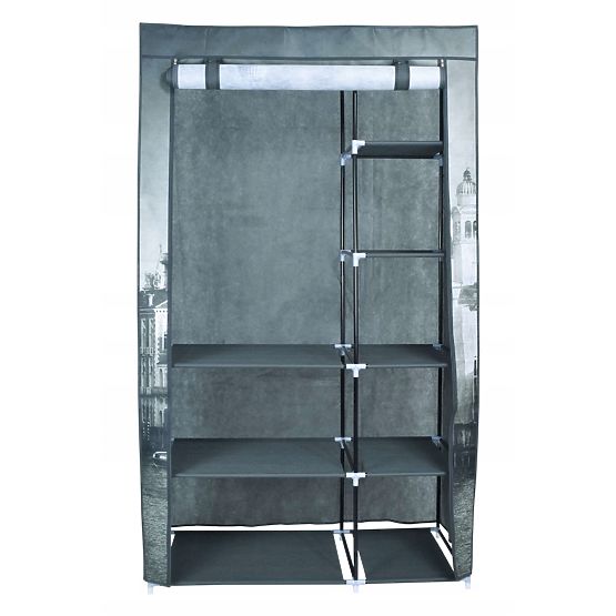 Textilschrank mit Druck Venice