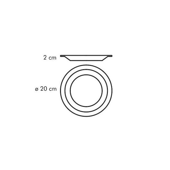 Tischset GUSTITO Farbe Weiß Tescoma