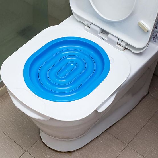 Toilettenaufsatz für Katzen NILS blau