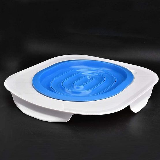 Toilettenaufsatz für Katzen NILS blau