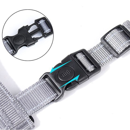 Trainingsgeschirr für Hunde ASTRO blau Größe L