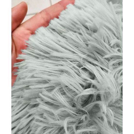 Universelles Plüschbett für Hund und Katze 40 cm - hellgrau