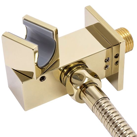 Unterputz-Duschset mit Thermostat FENIX DAVIS Gold + BOX