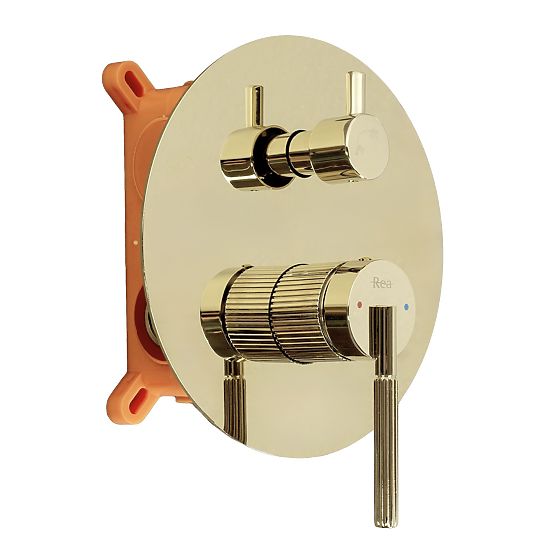 Unterputz-Duschset Rea Argon Gold + BOX