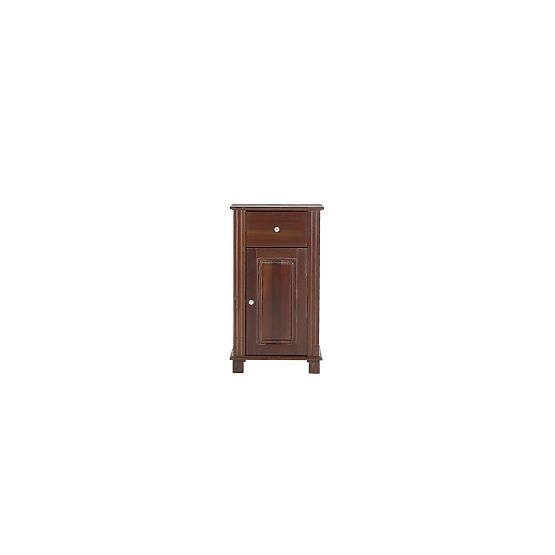 Unterschrank 40 cm 1 Tür 1 Schublade
