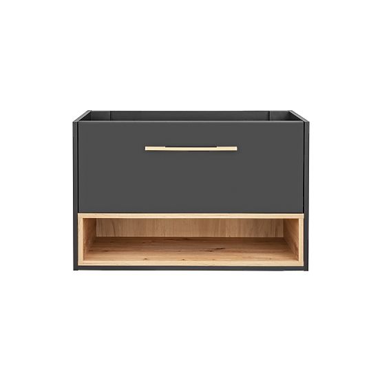 Unterschrank für Waschbecken 80 cm 1 Schublade