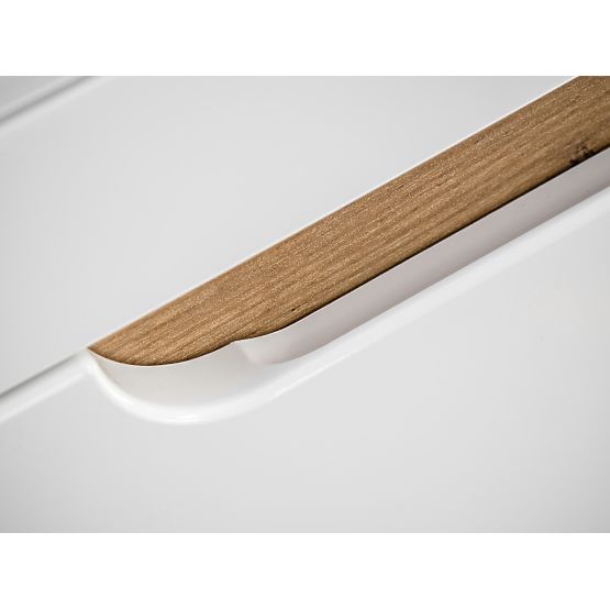 Unterschrank für Waschbecken 80 cm 2 Schubladen