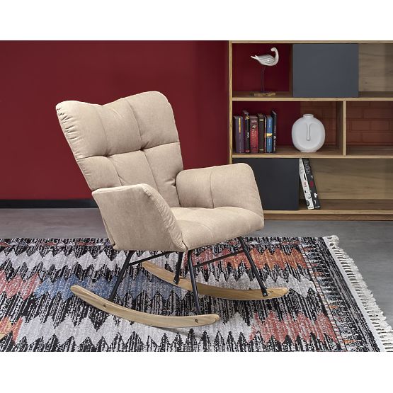 VASCO Schaukelstuhl – Beige