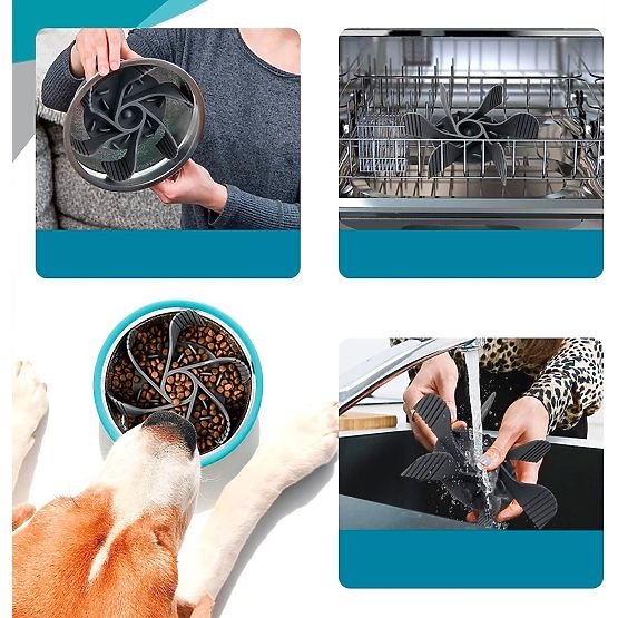 Verlangsamungseinsatz für Hundenapf PJ-031