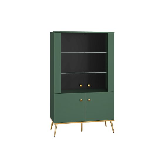 Vitrine Wald größer - grün