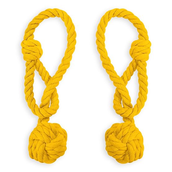 Vorhänge - Zubehör DAUPHIN Farbe Gelb ameliahome