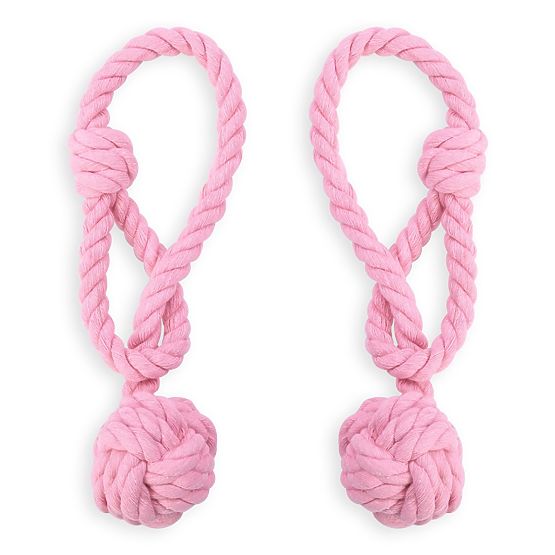 Vorhänge - Zubehör DAUPHIN Farbe Puderrosa ameliahome