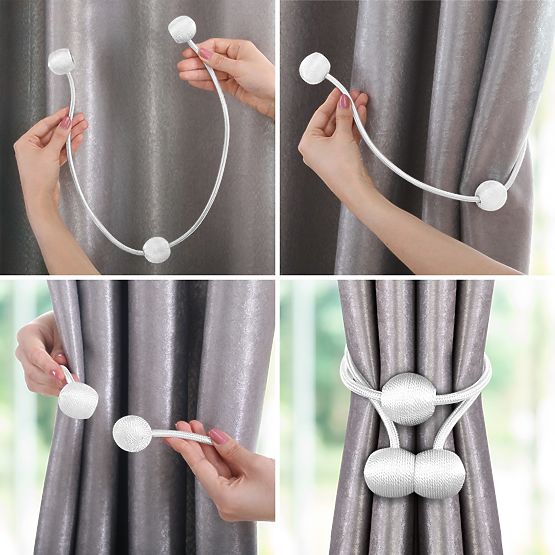 Vorhänge - Zubehör MONTREAL Farbe Türkis ameliahome