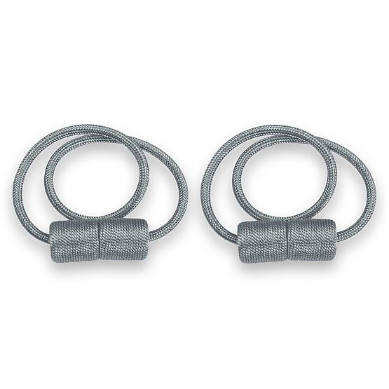 Vorhänge - Zubehör SURREY Farbe Grau ameliahome