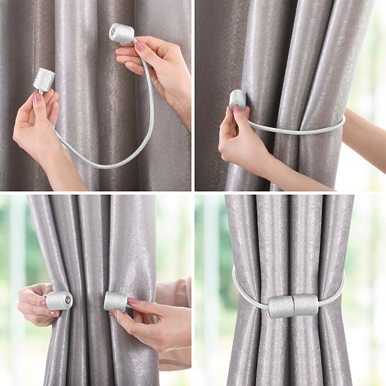 Vorhänge - Zubehör SURREY Farbe Puderrosa ameliahome