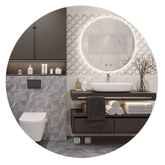 WAND-LED-SPIEGEL 50cm HZJ050