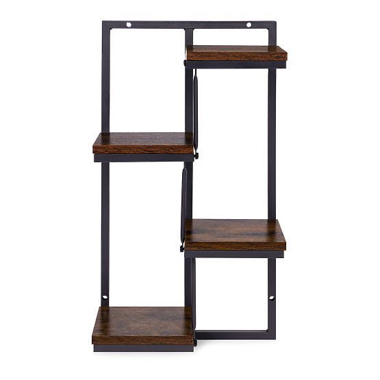 Wandblumenständer Regal für Blumen Dekoration 4 Ebenen Loft ModernHome