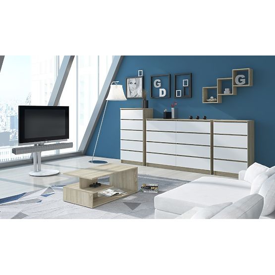 WANDBOARD K 25x25cm SET 3 Stück EICHE SONOMA