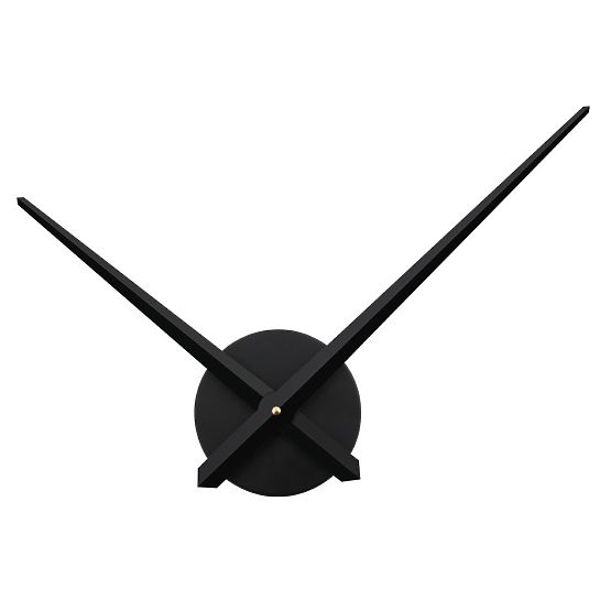 Wanduhr DIY NEPRI 65 - 130 cm - schwarz 3D