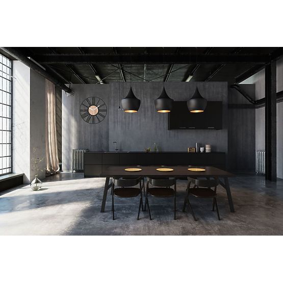 Wanduhr LOFT ROUND - 35 cm