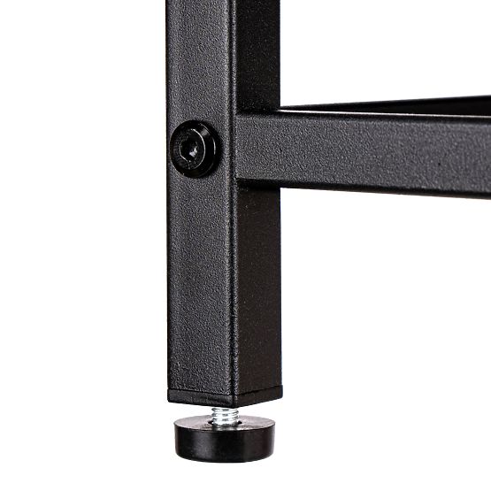 Wäschekorb mit Regalen 2 Kammern MIRUN