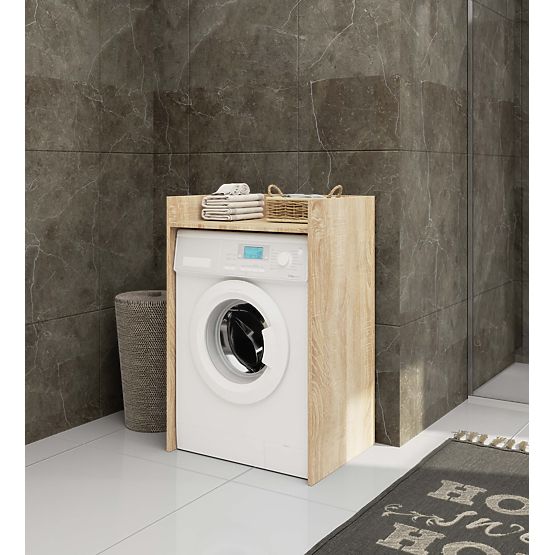 WASCHMASCHINENABDECKUNG FIN EICHE SONOMA