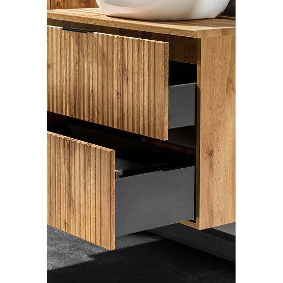 Waschtischunterschrank 60 cm 2 Schubladen