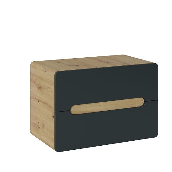 Waschtischunterschrank 80 cm mit 2 Schubladen