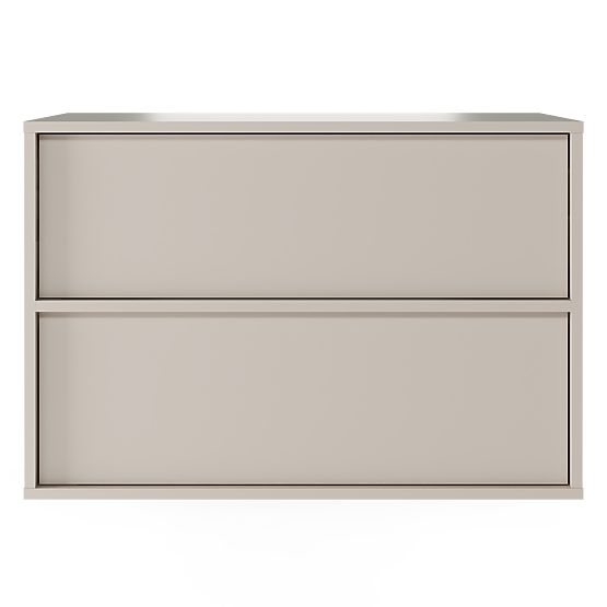 Waschtischunterschrank Mossy, 80 cm, Kaschmir