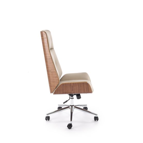 WEBSTER Bürostuhl Nussbaum/Beige