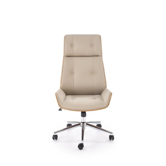 WEBSTER Bürostuhl Nussbaum/Beige