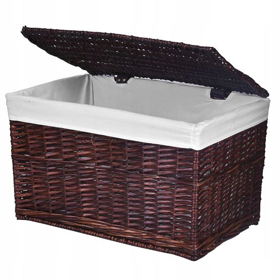 Weidenkorb 65L 56x34x34 cm braun