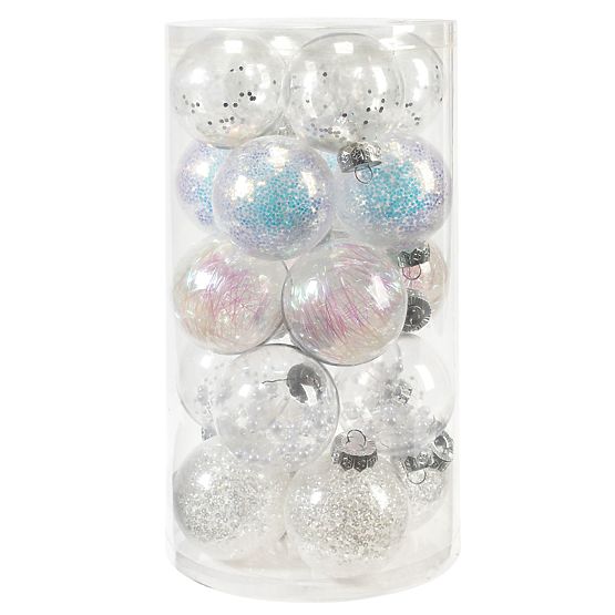 WEIHNACHTSDEKORATIONEN 20 STK. SYSD1688-059