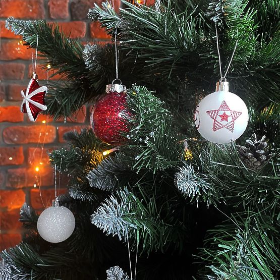 WEIHNACHTSDEKORATIONEN 41 STK. SYSD1688-195