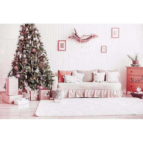 WEIHNACHTSDEKORATIONEN ROSE RED 36 STÜCK 311433