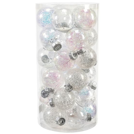 WEIHNACHTSKUGELN 30 STÜCK SYSD1688-058