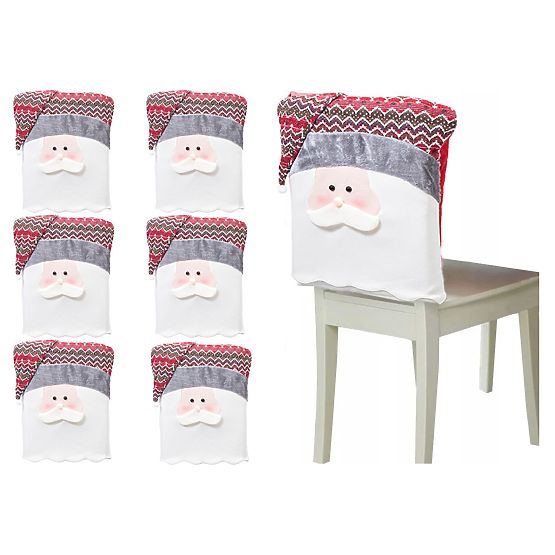 Weihnachtsstuhlbezug YX22020 6 Stk.