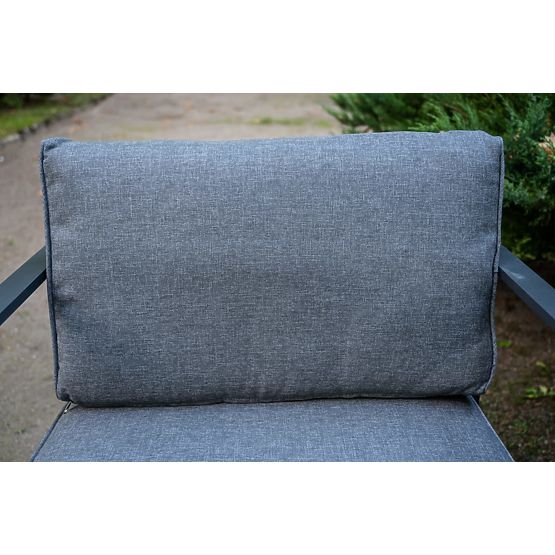 Weißer Aluminium-Terrassenstuhl MOSTRARE weiß