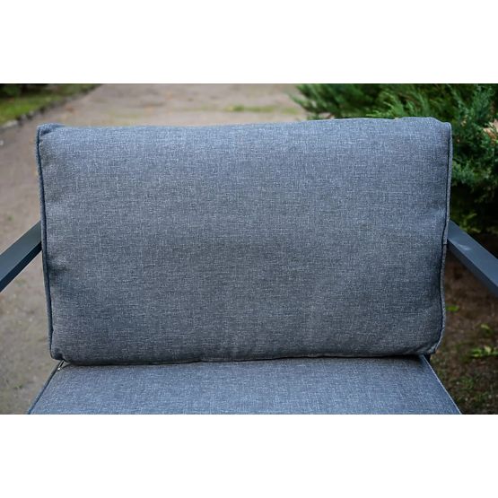 Weißer Aluminium-Terrassenstuhl MOSTRARE weiß