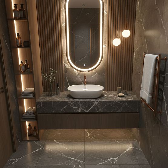 Zeitloses Waschbecken Rea Amelia 52