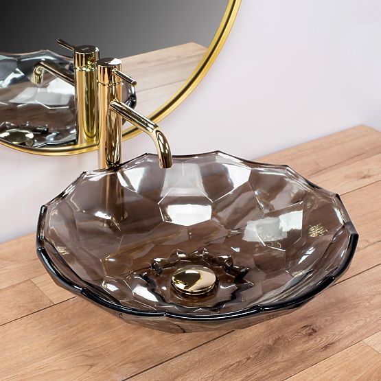 Zeitloses Waschbecken REA ARCTIC BLACK