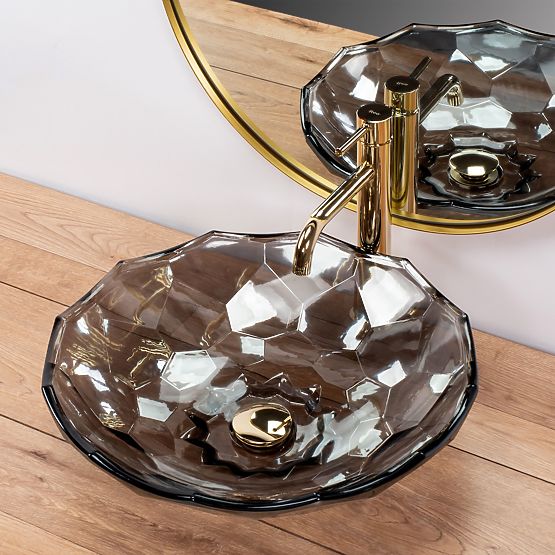 Zeitloses Waschbecken REA ARCTIC BLACK